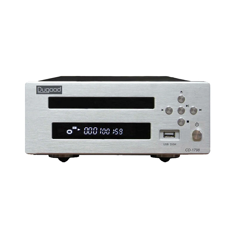 

Fever CD Player Fully Balanced HIFI Audio Player HD Lossless Decoding 4 Op-amp CD Player Digital Fiber Coaxial Balance Interface