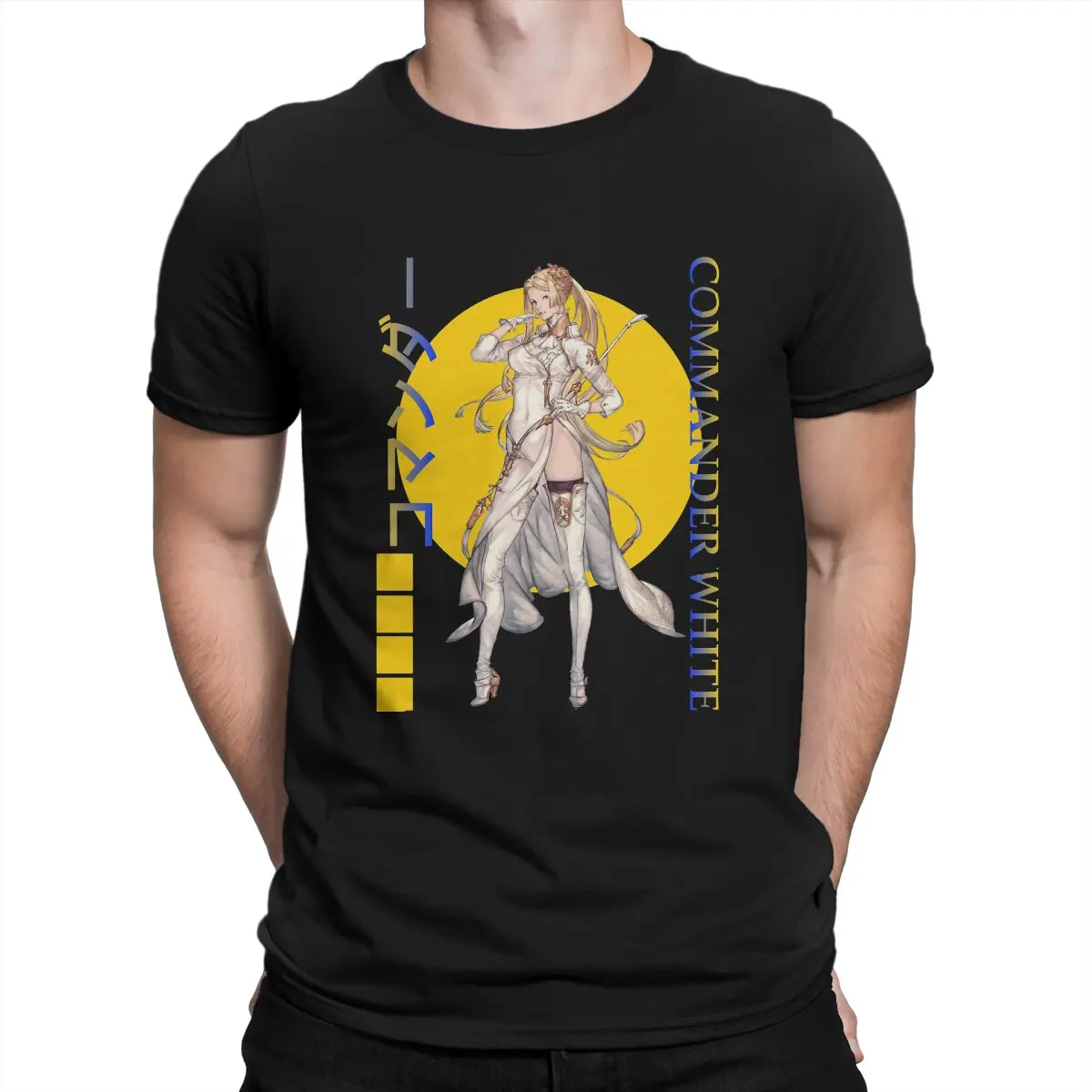 Men T-Shirt Commander White Funny Pure Cotton Tee Shirt Short Sleeve Yorha Symbol T Shirt Round Collar Clothes Birthday Present
Men T-Shirt Commander White Funny Pure Cotton Tee Shirt Short Sleeve Yorha Symbol T Shirt Round Collar Clothes Birthday Present