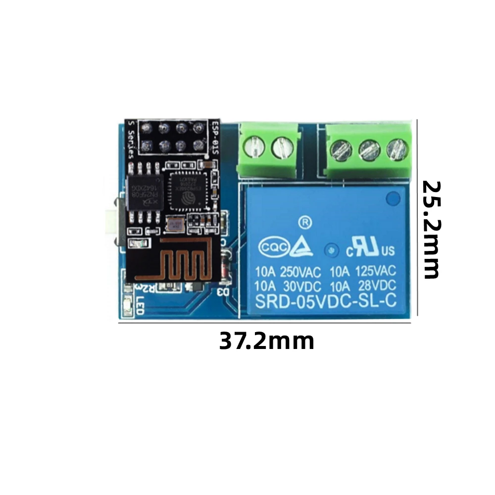 ESP8266 ESP-01/01S 5 В Wi-Fi релейный модуль вещи умный дом пульт дистанционного управления телефон приложение ESP01 ESP-01 беспроводной модуль WIFI
ESP8266 ESP-01/01S 5 В Wi-Fi релейный модуль вещи умный дом пульт дистанционного управления телефон приложение ESP01 ESP-01 беспроводной модуль WIFI
