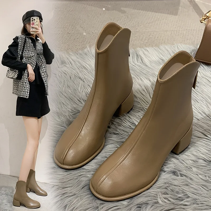 2023 New Winter Chelsea Boots Ankle Chunky Women Shoes Motorcycle Boots Fashion Snow Boots Gladiator Zipper Punk Femme Zapatos
2023 New Winter Chelsea Boots Ankle Chunky Women Shoes Motorcycle Boots Fashion Snow Boots Gladiator Zipper Punk Femme Zapatos