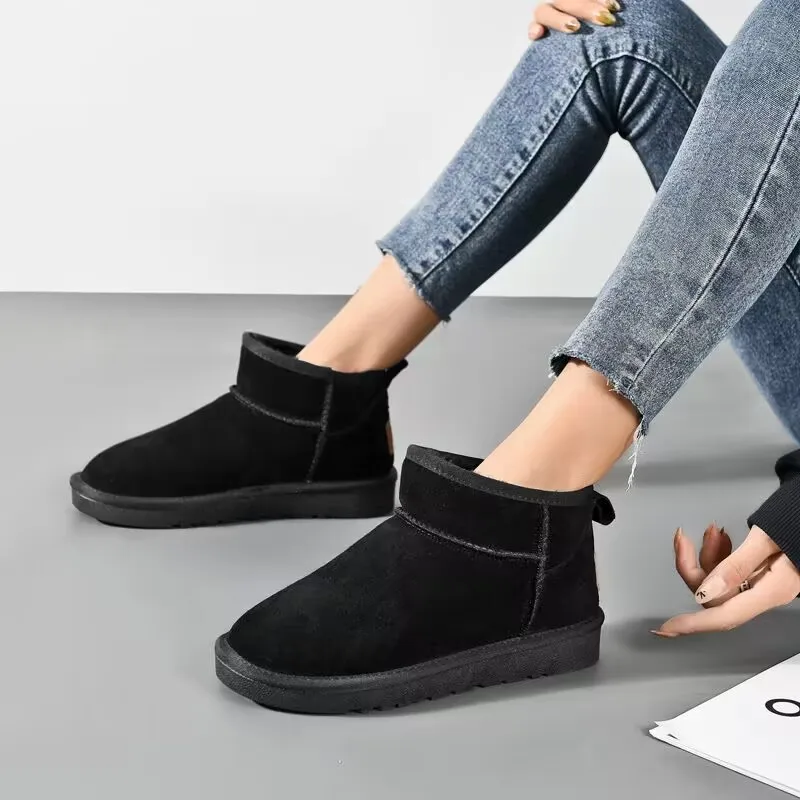 2023 Winter Shoes for Women Slip-on Women's Ankle Boots Flat with Platform Women's Shoes Outdoor Keep Warm Ladies Snow Boots
2023 Winter Shoes for Women Slip-on Women's Ankle Boots Flat with Platform Women's Shoes Outdoor Keep Warm Ladies Snow Boots