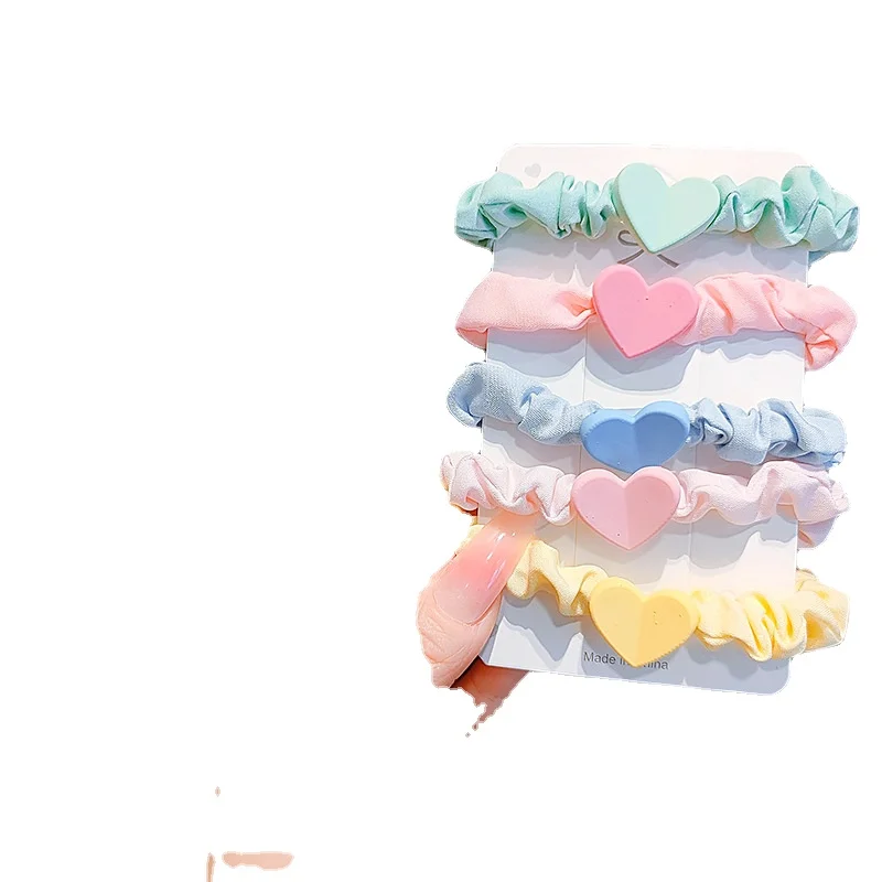 Large Intestine Hair Loop Tie Hair Simple Head Rope Net Red Ins Girl Lovely Love Rubber Band Korean Children's Hair Accessories
Large Intestine Hair Loop Tie Hair Simple Head Rope Net Red Ins Girl Lovely Love Rubber Band Korean Children's Hair Accessories