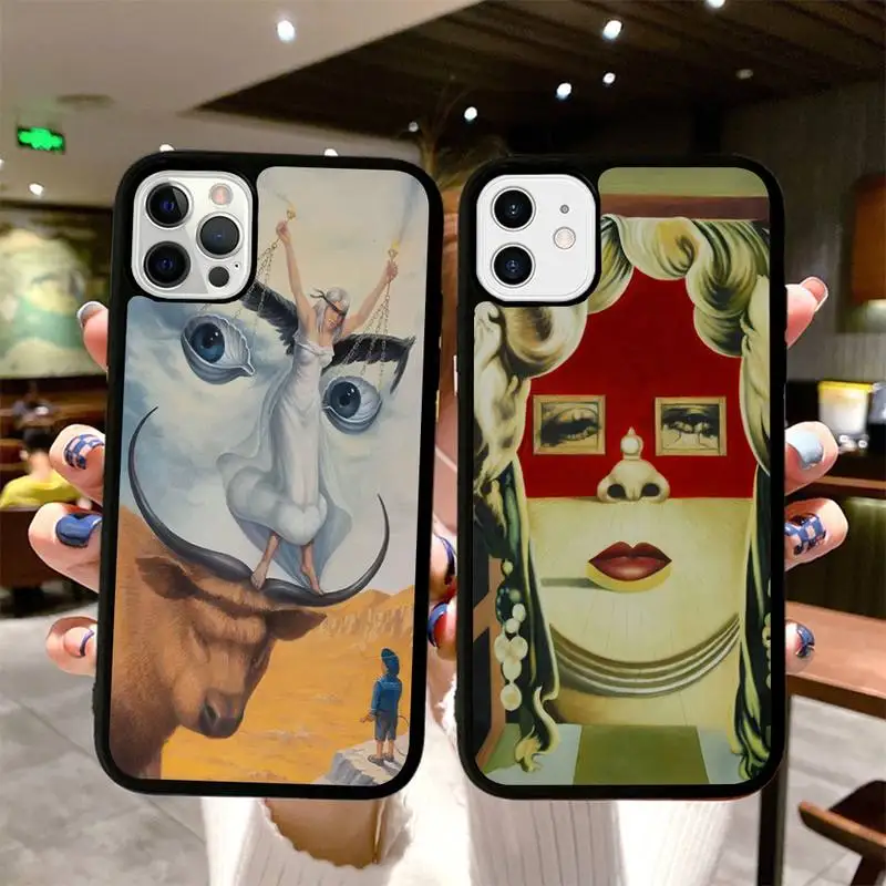 Salvador Dali Art Painting Phone Case Silicone PC+TPU Case for iPhone 11 12 13 Pro Max 8 7 6 Plus X SE XR Hard Fundas
Salvador Dali Art Painting Phone Case Silicone PC+TPU Case for iPhone 11 12 13 Pro Max 8 7 6 Plus X SE XR Hard Fundas