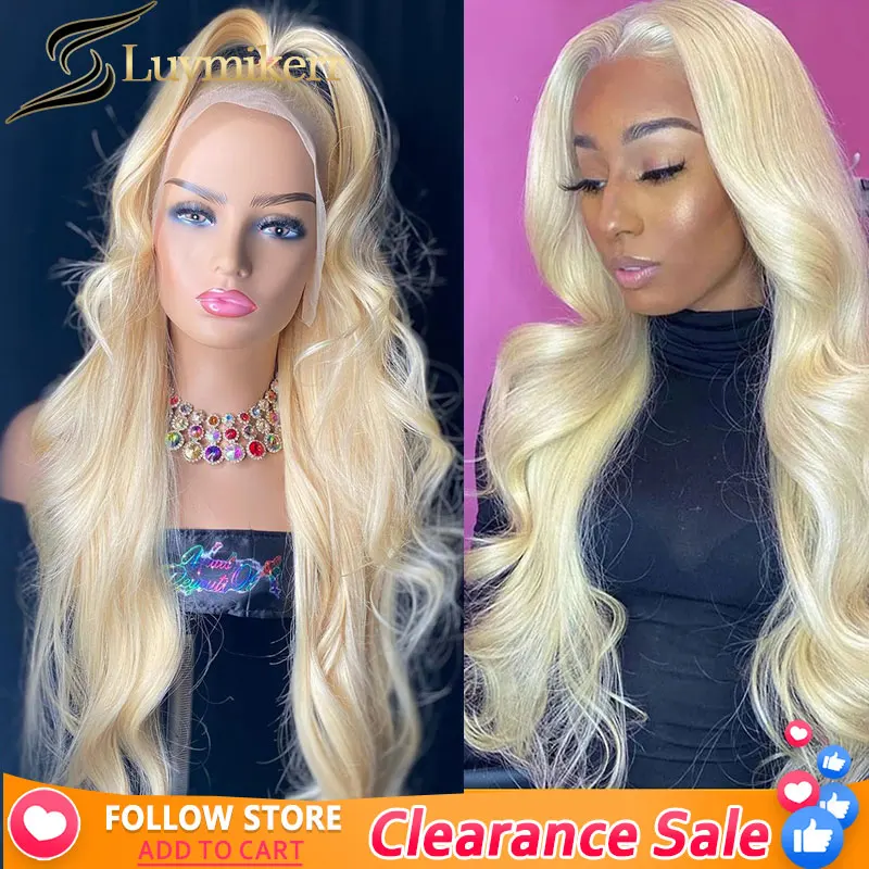 HD 613 Blonde 13x4 Lace Frontal Wig Body Wave Human Hair Wig Full Colored Lace Front Wig Women Brazilian Pre Plucked 250 Density
HD 613 Blonde 13x4 Lace Frontal Wig Body Wave Human Hair Wig Full Colored Lace Front Wig Women Brazilian Pre Plucked 250 Density