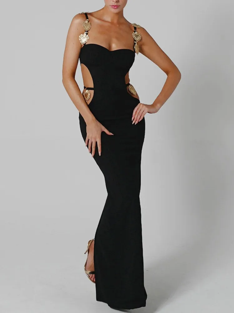 GGBAOFAN Women's Suspenders Color Combination Halter Dress Autumn New Fashion Sexy Waist Slit Maxi Dress
GGBAOFAN Women's Suspenders Color Combination Halter Dress Autumn New Fashion Sexy Waist Slit Maxi Dress