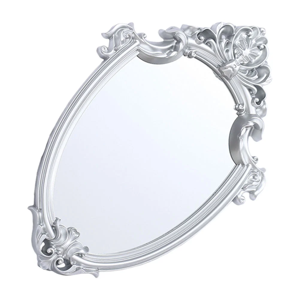 Mirror Wall Hanging Vintage Makeup Metal Mounted Mirrors Dresser Vanity Mountable Tray Organizer Novelty Bedroom Decor Retro
Mirror Wall Hanging Vintage Makeup Metal Mounted Mirrors Dresser Vanity Mountable Tray Organizer Novelty Bedroom Decor Retro
