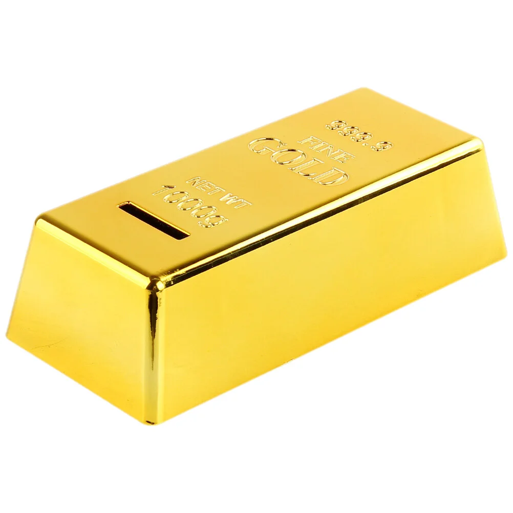 Prom Supplies Simulate Savings Bank Plastic Craft Money Bullion Pot Gold Bar Coin
Prom Supplies Simulate Savings Bank Plastic Craft Money Bullion Pot Gold Bar Coin