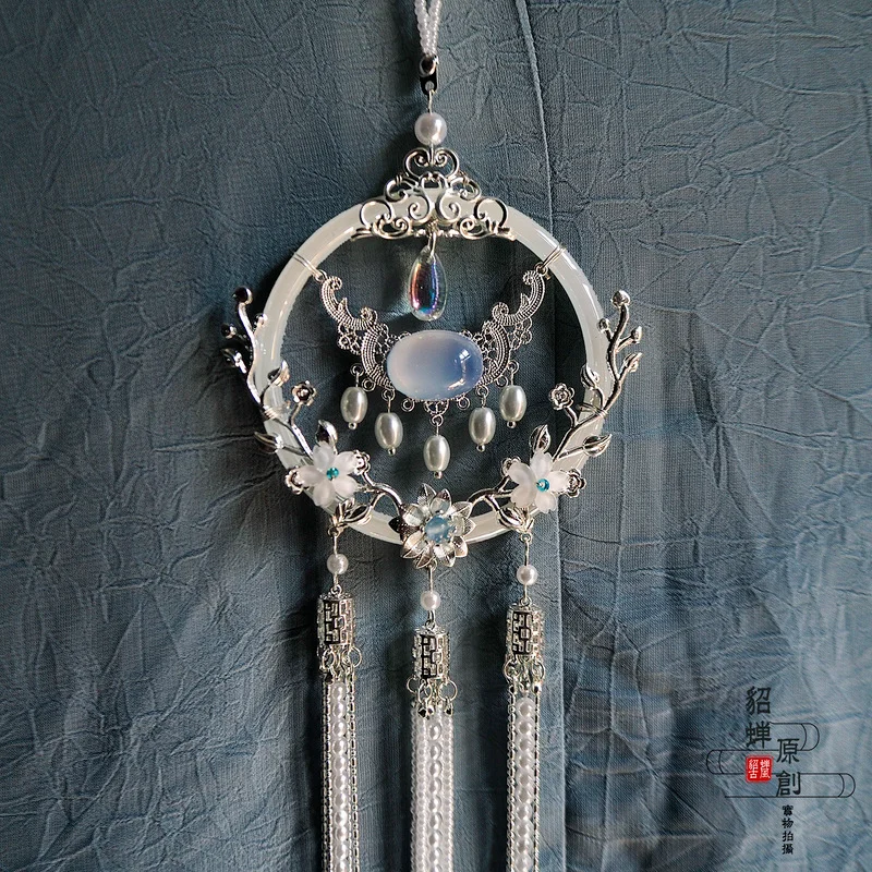 2022 Chinese Clothing Accessories Chinese Ancient Style Cheongsam Hanfu Cloisonne Butterfly Double Tassel Pressure Pendant Waist
2022 Chinese Clothing Accessories Chinese Ancient Style Cheongsam Hanfu Cloisonne Butterfly Double Tassel Pressure Pendant Waist