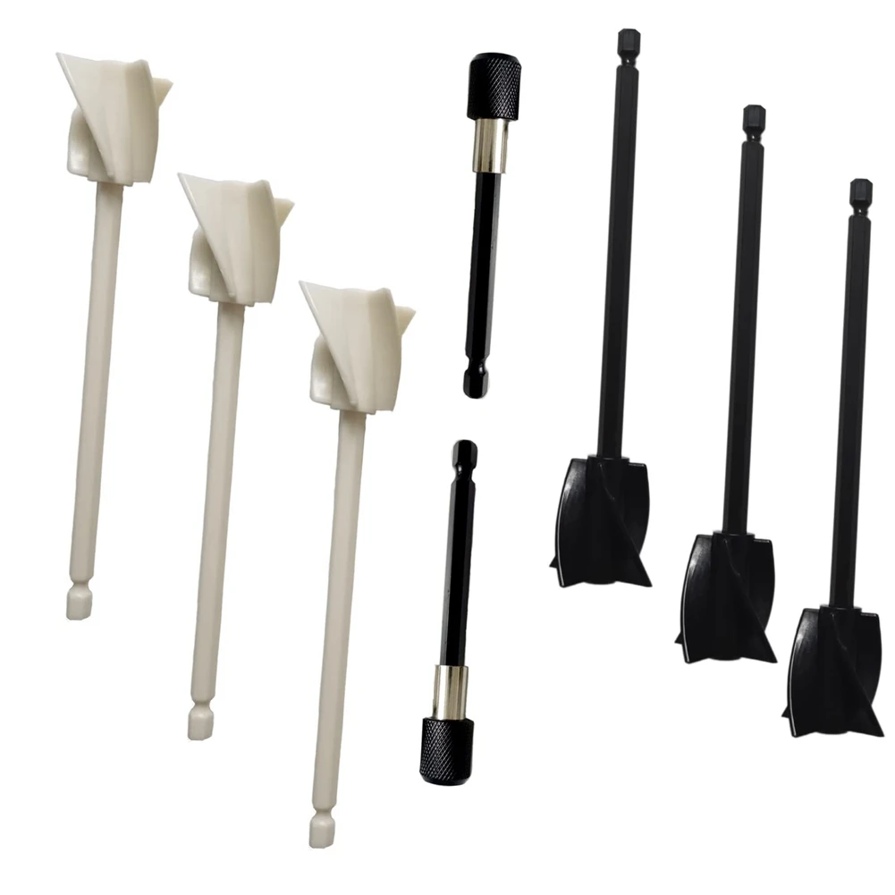 Resin Mixer Paddles, Epoxy Mixer Attachment for Drill, Paint Mixer Paddles( 6Pcs Paddles and 2Pcs Extension Poles)
Resin Mixer Paddles, Epoxy Mixer Attachment for Drill, Paint Mixer Paddles( 6Pcs Paddles and 2Pcs Extension Poles)