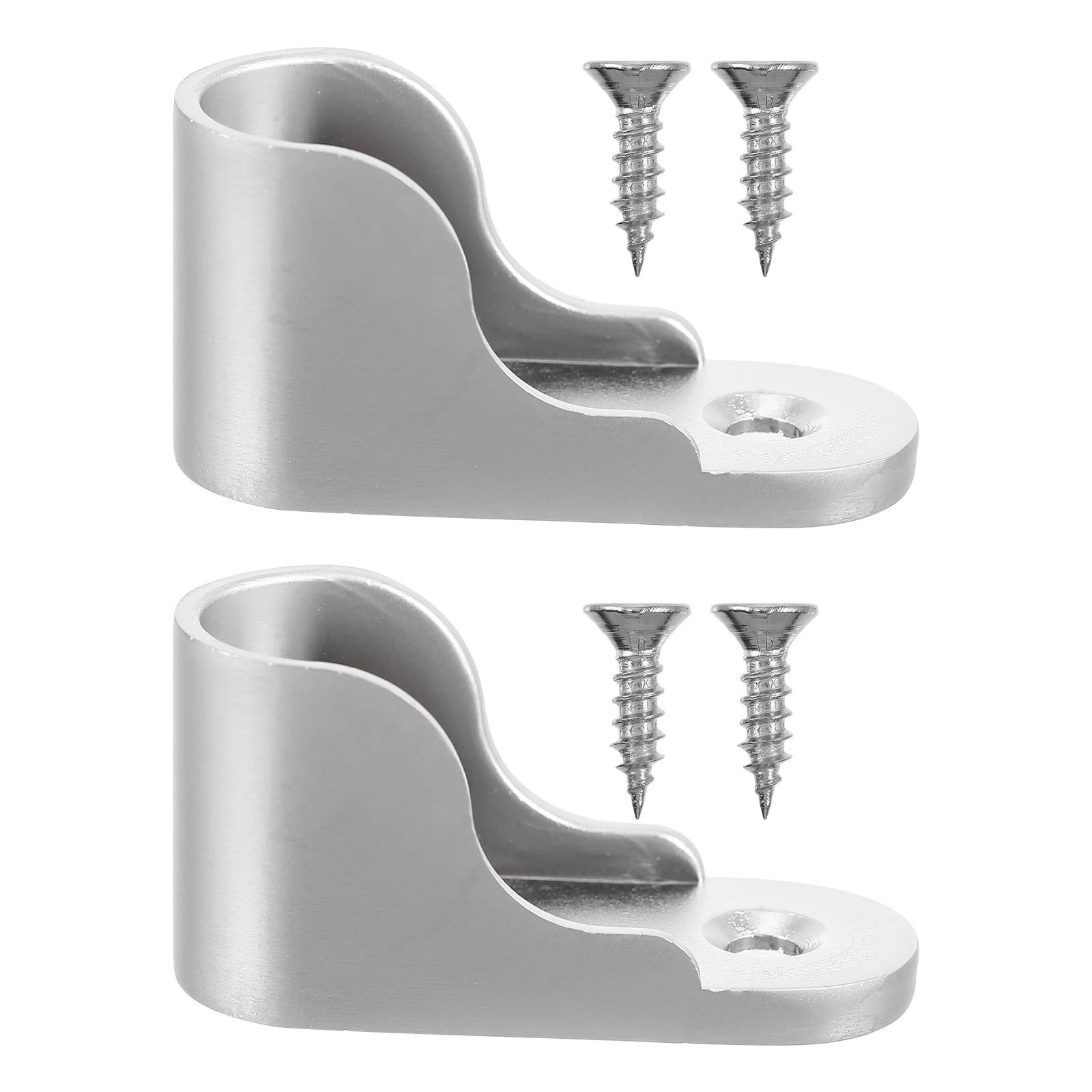 Closet Wardrobe Rod Pole Socket Holder Bracket Flange Support Curtain Hangeralloy Zinc Rustproof Metal Accessory Suppliesscrew
Closet Wardrobe Rod Pole Socket Holder Bracket Flange Support Curtain Hangeralloy Zinc Rustproof Metal Accessory Suppliesscrew