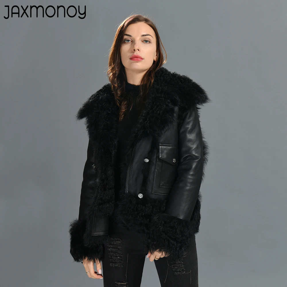 Jaxmonoy Winter Sheep Fur Coat for Women 2022 New Real Leather Jacket Ladies Shearling Coat Super Warm Full Sleeve Lamb Fur Coat
Jaxmonoy Winter Sheep Fur Coat for Women 2022 New Real Leather Jacket Ladies Shearling Coat Super Warm Full Sleeve Lamb Fur Coat