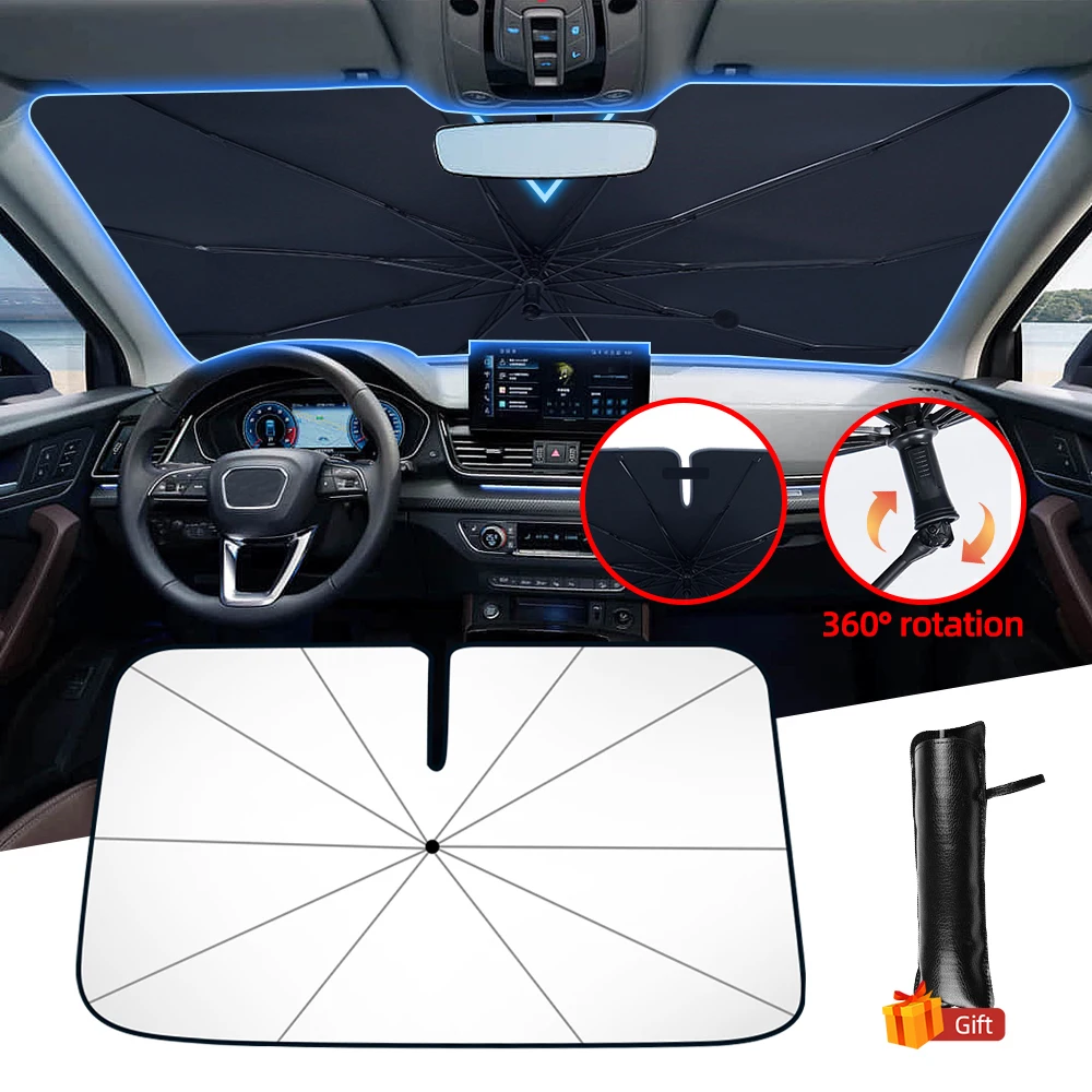Car Sunshade Umbrella Car Sun Shade Protector Parasol Summer Sun Interior Windshield Protection Accessories For Auto Shading
Car Sunshade Umbrella Car Sun Shade Protector Parasol Summer Sun Interior Windshield Protection Accessories For Auto Shading