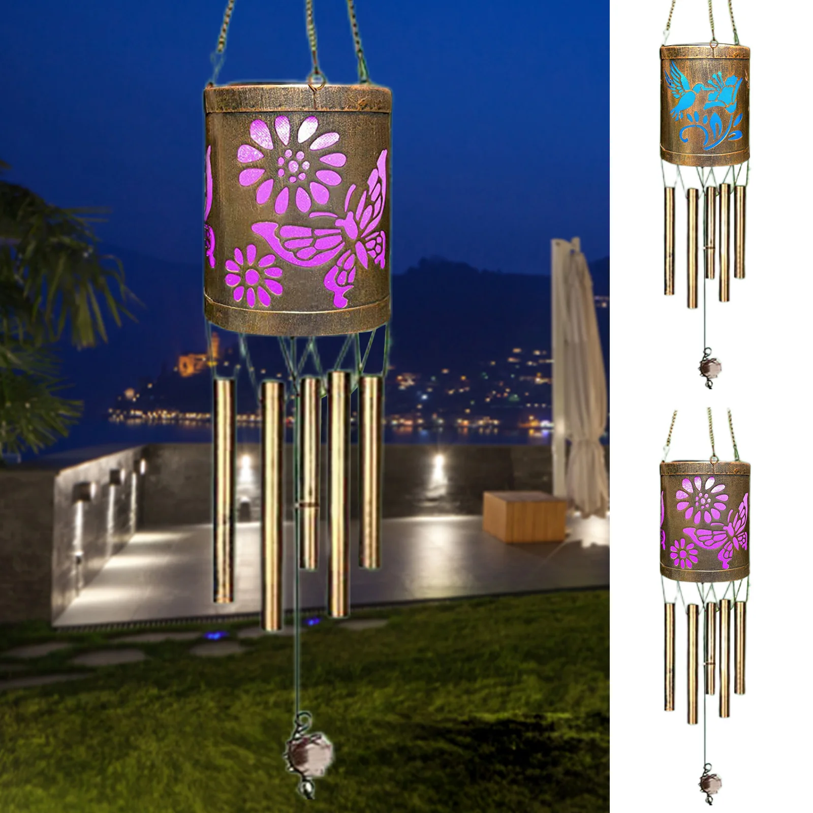 Солнечный садовый светильник с цветным градиентом, кованые ветровые колокольчики, ночной Светильник s, светильник ing, декоративные украшени...
Солнечный садовый светильник с цветным градиентом, кованые ветровые колокольчики, ночной Светильник s, светильник ing, декоративные украшени...