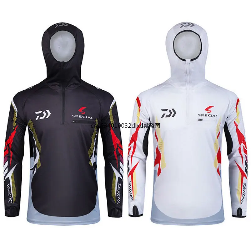 Long Sleeve Hooded Fishing Clothing New Outdoor Fishing Sun Protection Clothing Men Breathable Quick-drying UV Fishing Clothing
Long Sleeve Hooded Fishing Clothing New Outdoor Fishing Sun Protection Clothing Men Breathable Quick-drying UV Fishing Clothing