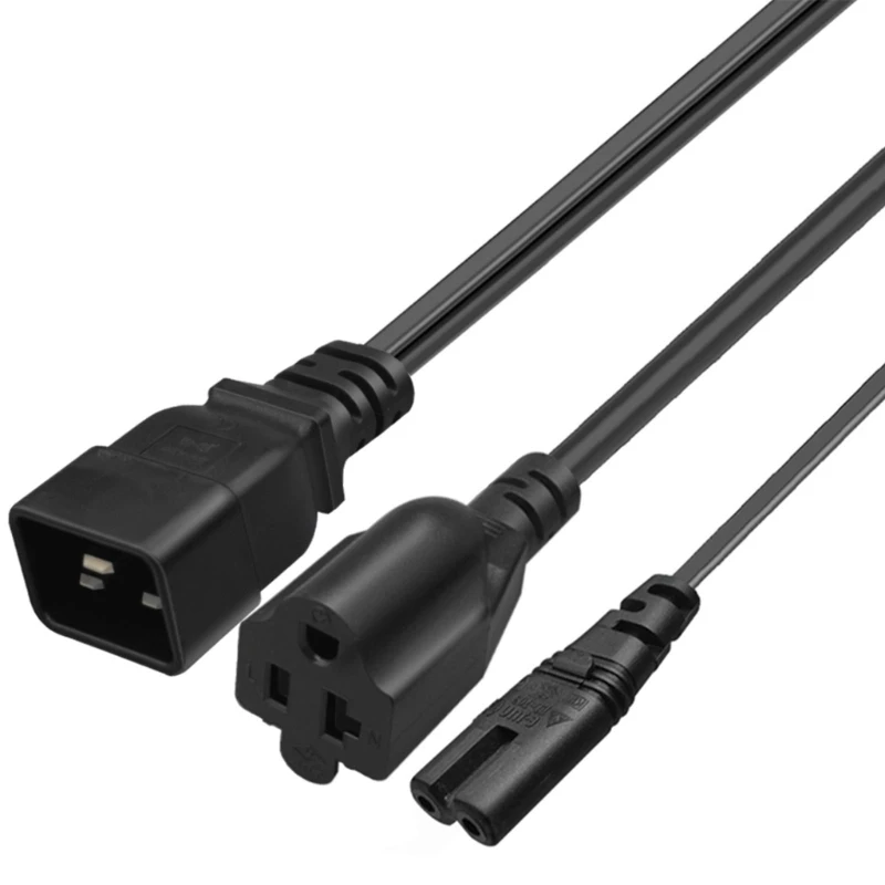 Кабель питания IEC 320 C20 к C7 + 5-20R, штекер C20 к C7 + 5-20R Y-Сплиттер, адаптер, удлинитель, кабель питания для компьютера, Прямая поставка
Кабель питания IEC 320 C20 к C7 + 5-20R, штекер C20 к C7 + 5-20R Y-Сплиттер, адаптер, удлинитель, кабель питания для компьютера, Прямая поставка