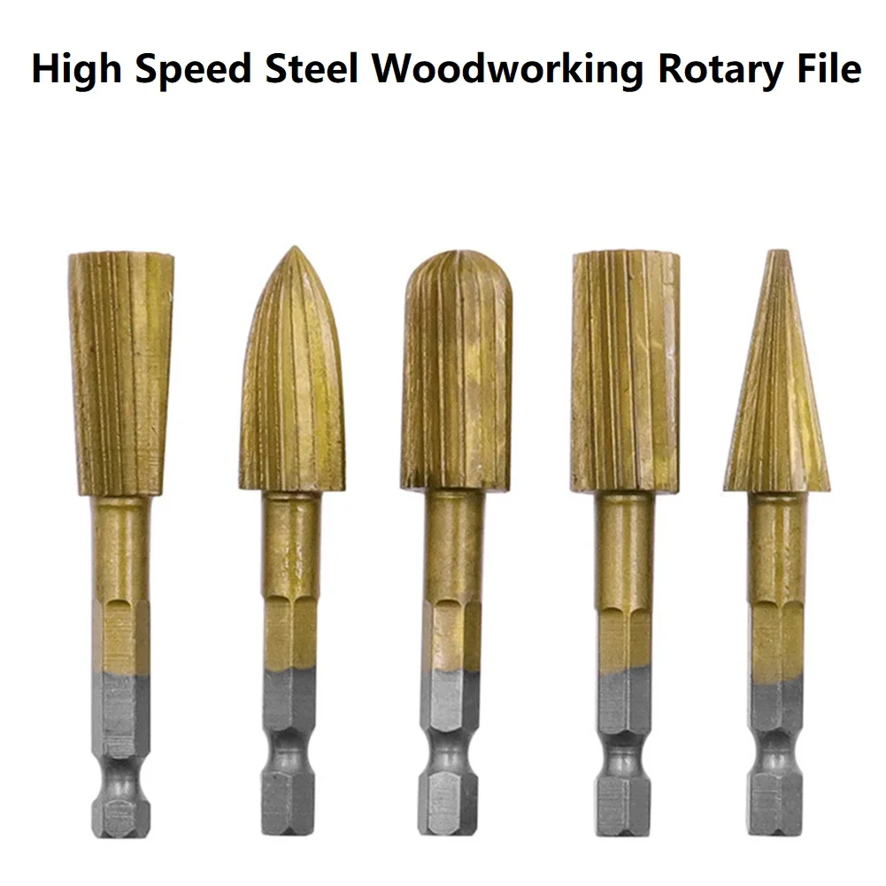 5pcs 1/4inch (6.35mm) Shank Rotary File Grinder Set High-speed Steel Burrs Rotary File Rotary Rasp Cutter Files For Grinding
5pcs 1/4inch (6.35mm) Shank Rotary File Grinder Set High-speed Steel Burrs Rotary File Rotary Rasp Cutter Files For Grinding