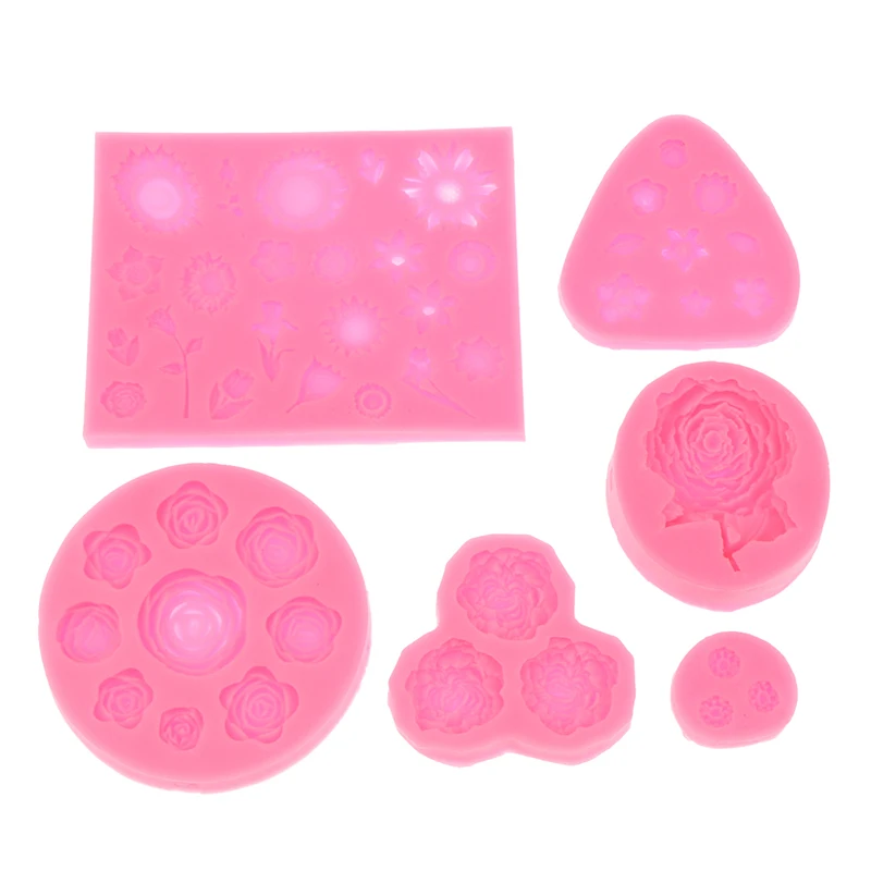 Flower Silicone Mold Fondant Cake Decorating Tools Cupcake Jelly Baking Tools Flower Mold Wholesale Newest Gift
Flower Silicone Mold Fondant Cake Decorating Tools Cupcake Jelly Baking Tools Flower Mold Wholesale Newest Gift
