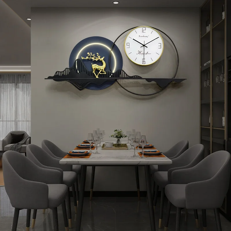 Modern Creative Wall Clock Living Room Wall Decoration Pendant Sculpture Suitable for Bedroom Corridor Office 100X50CM39"X19"
Modern Creative Wall Clock Living Room Wall Decoration Pendant Sculpture Suitable for Bedroom Corridor Office 100X50CM39"X19"