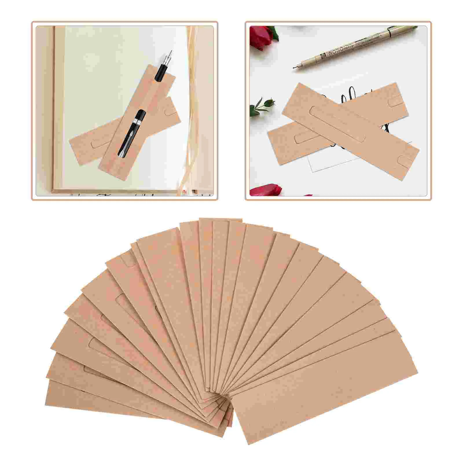 20 Pcs Kraft Paper Pen Case Holder Bag Brown Pouch Packaging Tube Tubes Packing
20 Pcs Kraft Paper Pen Case Holder Bag Brown Pouch Packaging Tube Tubes Packing