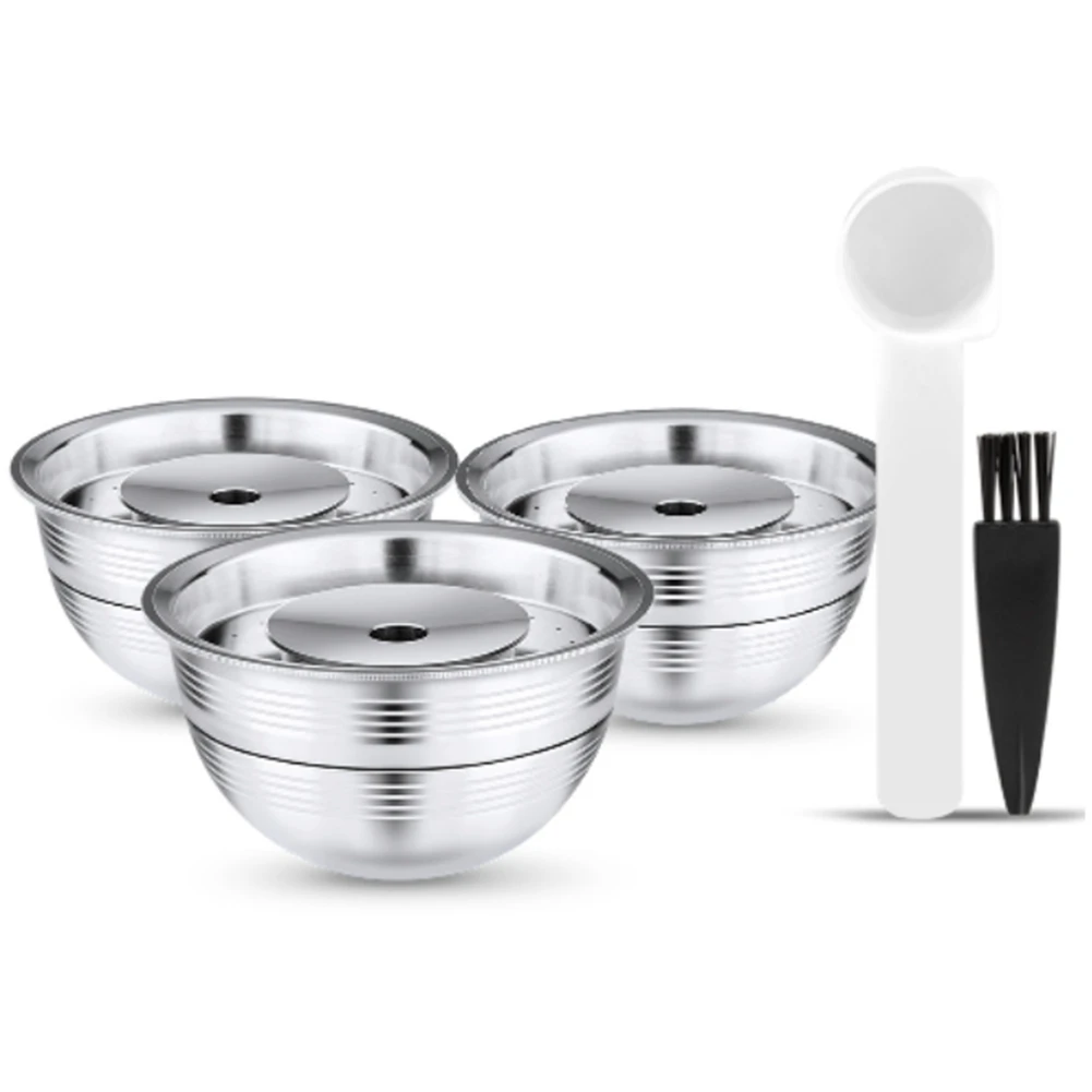 Suitable for Nespresso G6 Vertuoline Stainless Steel Coffee Capsule Shell Filling Reusable Shell,A
Suitable for Nespresso G6 Vertuoline Stainless Steel Coffee Capsule Shell Filling Reusable Shell,A