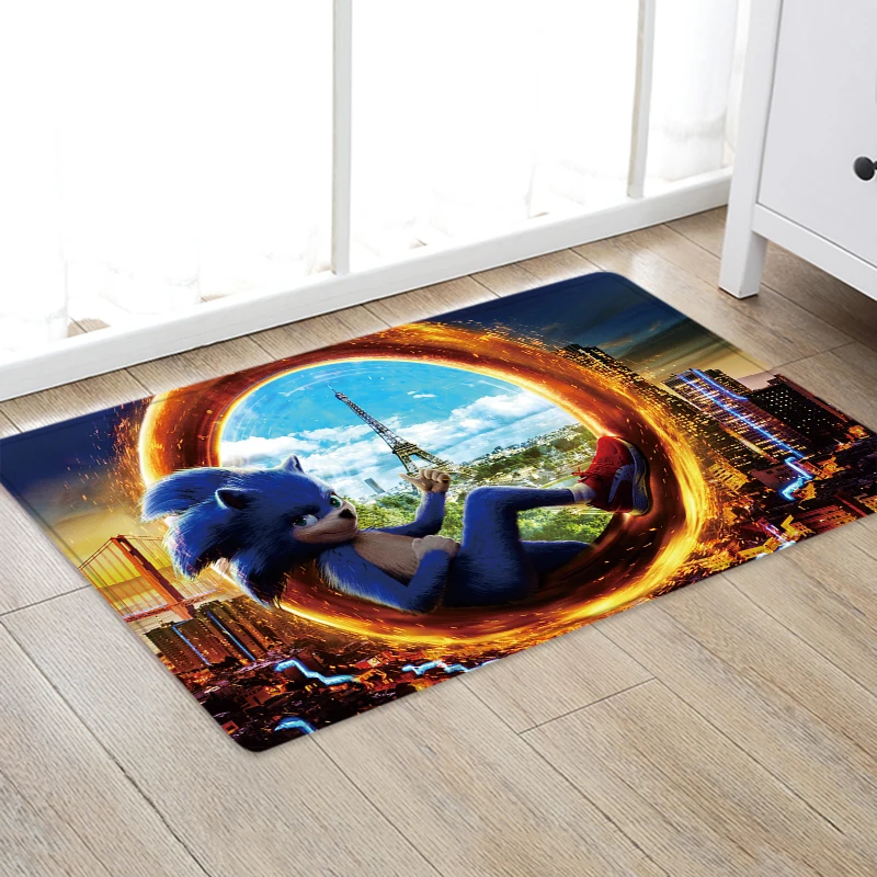 Cartoon Sonic Children Room's Rugs Floor Mat Living Room Kitchen Lounge Bathroom Outdoor Doormats Flannel Carpet
Cartoon Sonic Children Room's Rugs Floor Mat Living Room Kitchen Lounge Bathroom Outdoor Doormats Flannel Carpet