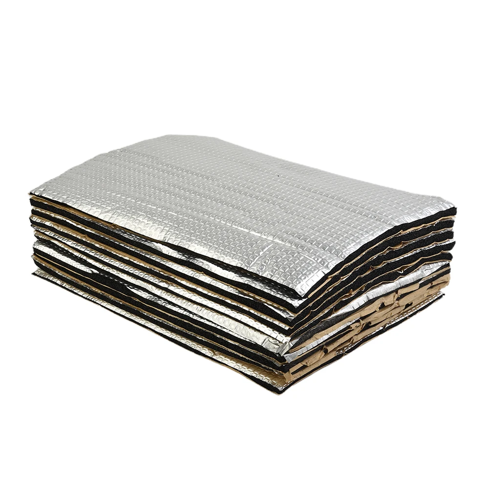 10PCS 250*180mm Sound Deadening Damping Mat Car Silent Compact Van Proofing 5mm Auto Silver High Quality Car Accessories
10PCS 250*180mm Sound Deadening Damping Mat Car Silent Compact Van Proofing 5mm Auto Silver High Quality Car Accessories