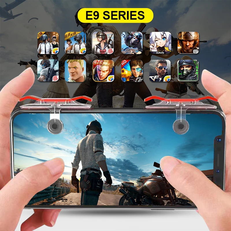 PUBG Mobile Game Controller Gamepad Trigger Aim Button L1 R1 Shooter Joystick For Different Model Phone Game Pad Accesorios
PUBG Mobile Game Controller Gamepad Trigger Aim Button L1 R1 Shooter Joystick For Different Model Phone Game Pad Accesorios