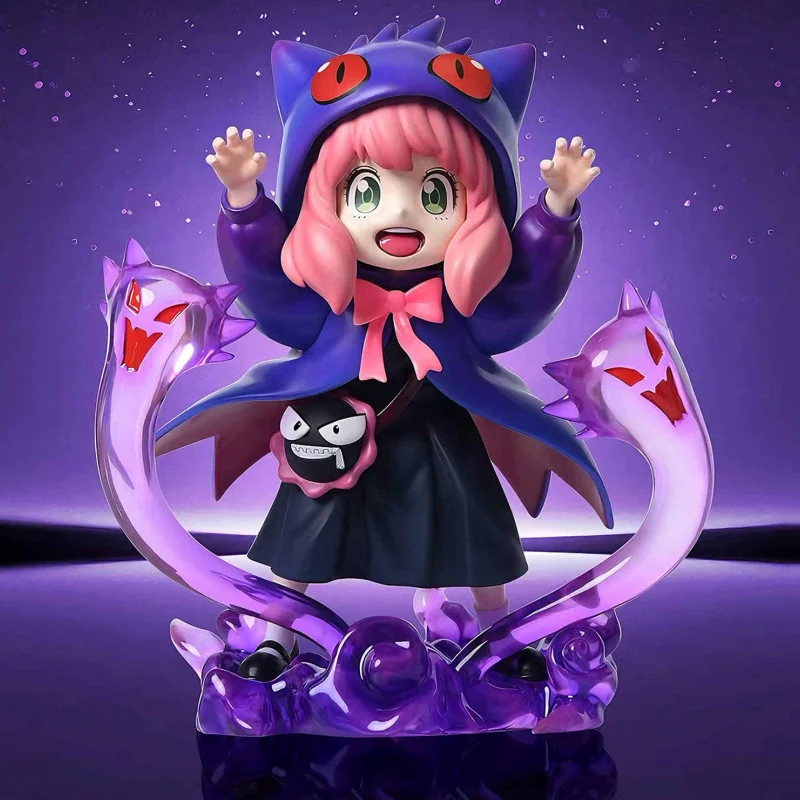 Spy Family Ania Cos Gengar ограниченная серия PokéMon Gk модная игровая модель ручной работы