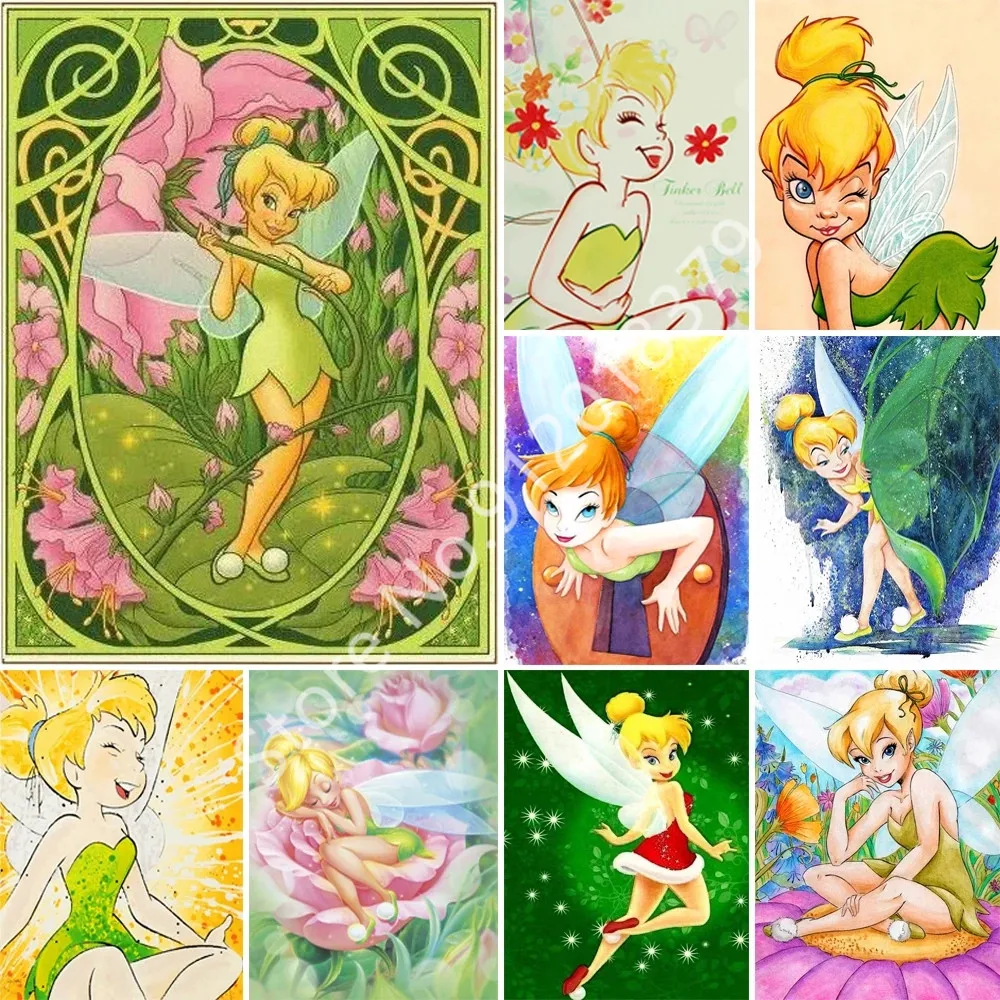 5D DIY Cartoon Tinkerbell Fairy Disney Diamond Painting Full Circle Square Mosaic Embroidery Cross Stitch Kit Home Decor
5D DIY Cartoon Tinkerbell Fairy Disney Diamond Painting Full Circle Square Mosaic Embroidery Cross Stitch Kit Home Decor