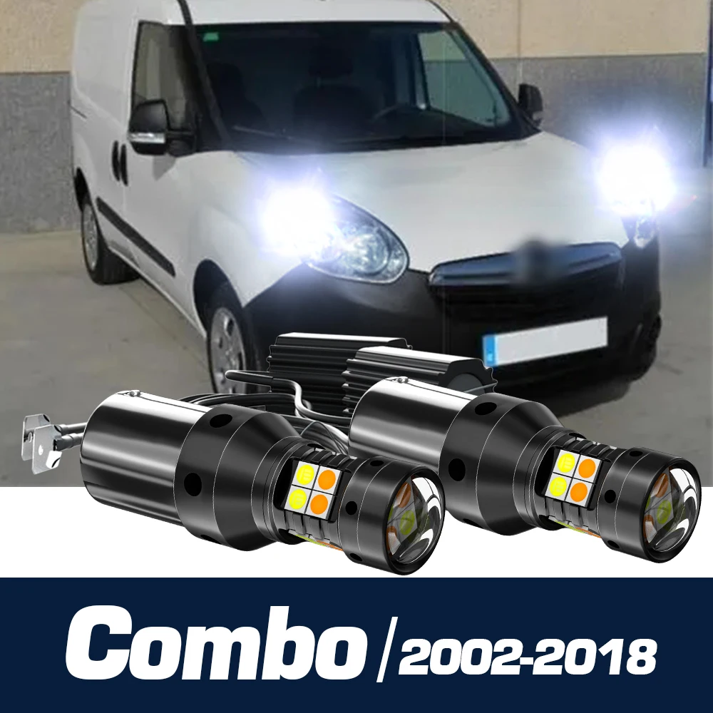 2pcs LED Dual Mode Turn Signal+Daytime Running Light Canbus Accessories DRL For Opel Combo 2002-2018 2009 2010 2011 2012 2013
2pcs LED Dual Mode Turn Signal+Daytime Running Light Canbus Accessories DRL For Opel Combo 2002-2018 2009 2010 2011 2012 2013