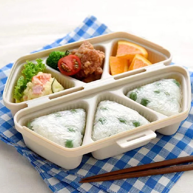 Triangle Rice Mold Kitchen Sushi Rice Ball Sushi Making Kits Bento Accessories
Triangle Rice Mold Kitchen Sushi Rice Ball Sushi Making Kits Bento Accessories