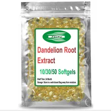 50Counts, Natural Dandelion Root Extract Oil Softgel Cosmetic