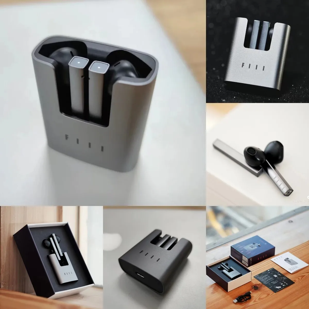 FIILING CC Nano Wireless Bluetooth Earphones Dual-Mic AI ENC Headphones Bluetooth 5.2 TWS Headphones All-Metal Design Earbuds
FIILING CC Nano Wireless Bluetooth Earphones Dual-Mic AI ENC Headphones Bluetooth 5.2 TWS Headphones All-Metal Design Earbuds