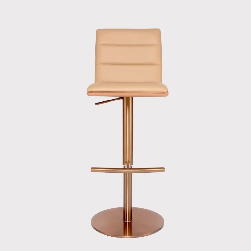 Counter Height Design Stools Nordic Back Modern Adjustable Swivel Chair Mobile Polished Rose Stainless Steel Legs Furniture WH
Counter Height Design Stools Nordic Back Modern Adjustable Swivel Chair Mobile Polished Rose Stainless Steel Legs Furniture WH