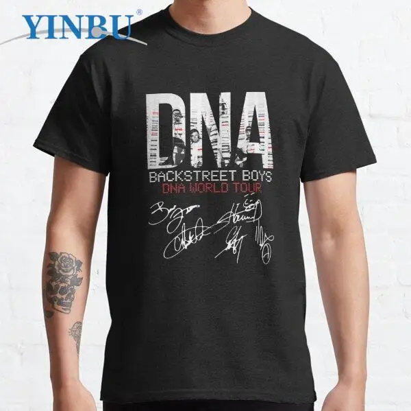 

Dna World Tour Bsckstreet World Boy Tour 2022 Trending Unisex YINBU brand 2023 new in t-shirt Top quality cotton Graphic Tee