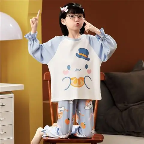 New Sanrioes Anime Kuromi Melody Cinnamoroll Kids Pyjamas Boys Girls Clothing Cartoon Sleepwear Set Baby Pajamas Child Gifts
New Sanrioes Anime Kuromi Melody Cinnamoroll Kids Pyjamas Boys Girls Clothing Cartoon Sleepwear Set Baby Pajamas Child Gifts