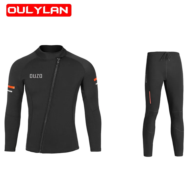 Oulylan Neoprene Wetsuit 1.5MM Men Jackets Hunting Windsurf Underwater Diving Pants Kitesurf Scuba Diving Swimwear Clothes Surf
Oulylan Neoprene Wetsuit 1.5MM Men Jackets Hunting Windsurf Underwater Diving Pants Kitesurf Scuba Diving Swimwear Clothes Surf
