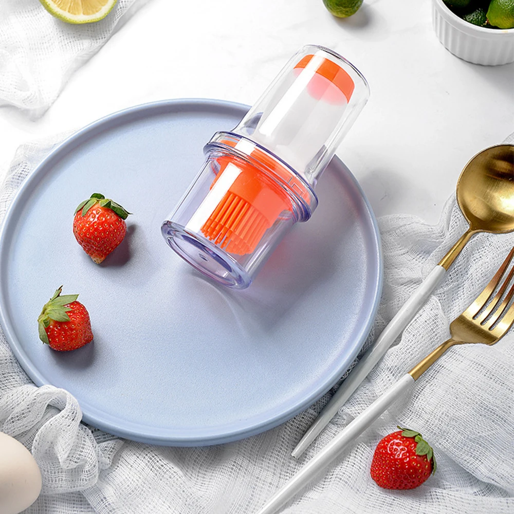 Spring Petrolero Easy Clean Silicone Oil Bottle Escala Cepillarse Oil Bottle Barbecue Thermostability Herramientas Culinarias
Spring Petrolero Easy Clean Silicone Oil Bottle Escala Cepillarse Oil Bottle Barbecue Thermostability Herramientas Culinarias