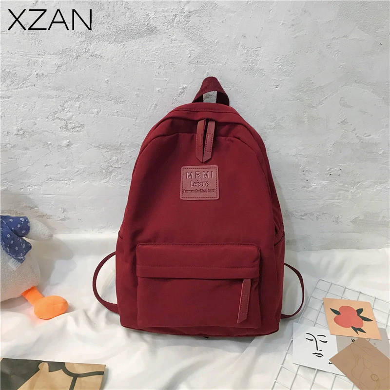 High Quality Women Backpack Female Simple Style Large-capacity School Bag Women Nylon Backpack For School Teenagers Girls
High Quality Women Backpack Female Simple Style Large-capacity School Bag Women Nylon Backpack For School Teenagers Girls