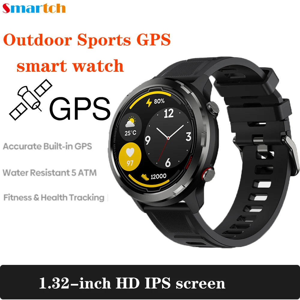 Новинка 2023, умные часы для спорта на открытом воздухе 1,32 дюйма, GPS, несколько спортивных режимов, мониторинг здоровья, водонепроницаемые мужские умные часы 5 атм
Новинка 2023, умные часы для спорта на открытом воздухе 1,32 дюйма, GPS, несколько спортивных режимов, мониторинг здоровья, водонепроницаемые мужские умные часы 5 атм