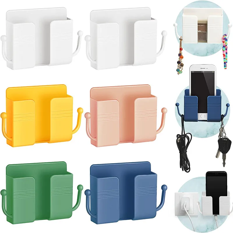 Home Multifunctional Holder Racks Phone Plug Storage Hook Brackets Adhesive Remote Control Rack Wall Mounted Hooks Organizer
Home Multifunctional Holder Racks Phone Plug Storage Hook Brackets Adhesive Remote Control Rack Wall Mounted Hooks Organizer