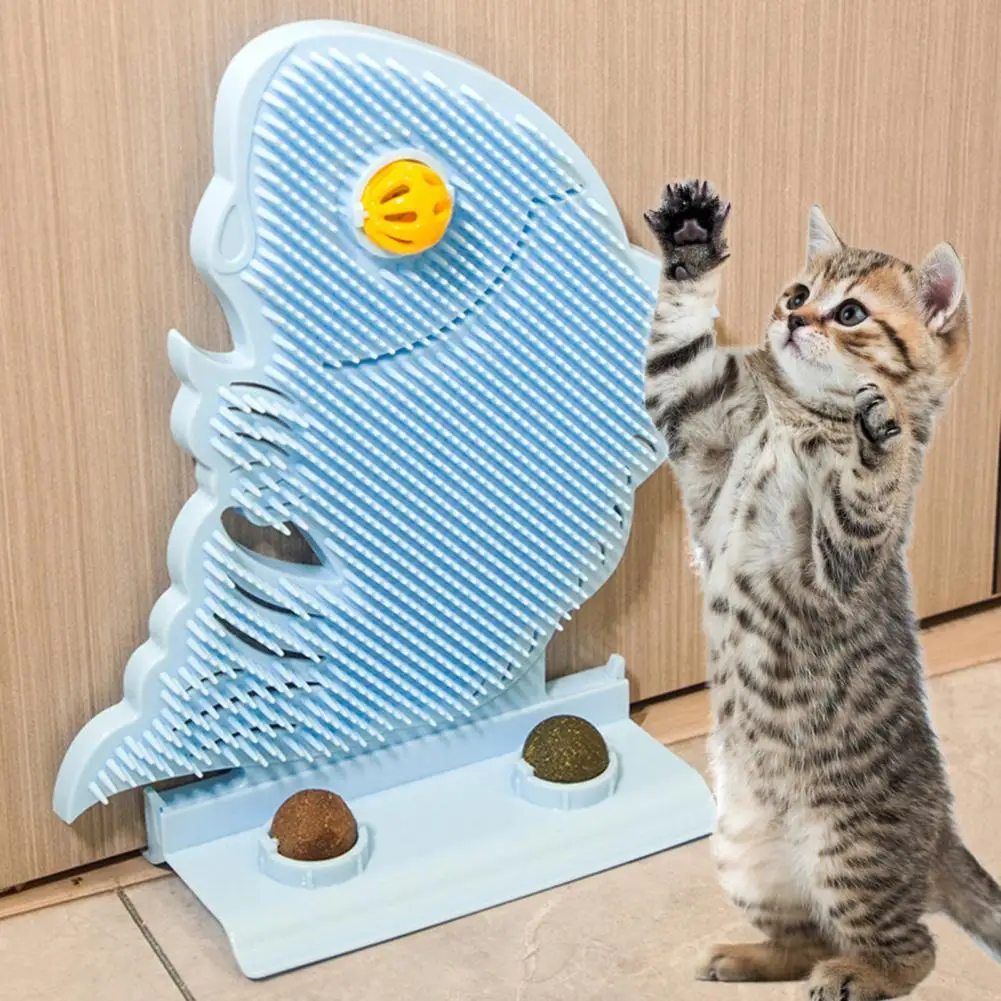 1 Set Cat Face Massager Mini Bell Grind Claws Indoor Cats Wall Scratcher with Catnip Balls Set Cat Self Groomer Pet Supplies
1 Set Cat Face Massager Mini Bell Grind Claws Indoor Cats Wall Scratcher with Catnip Balls Set Cat Self Groomer Pet Supplies
