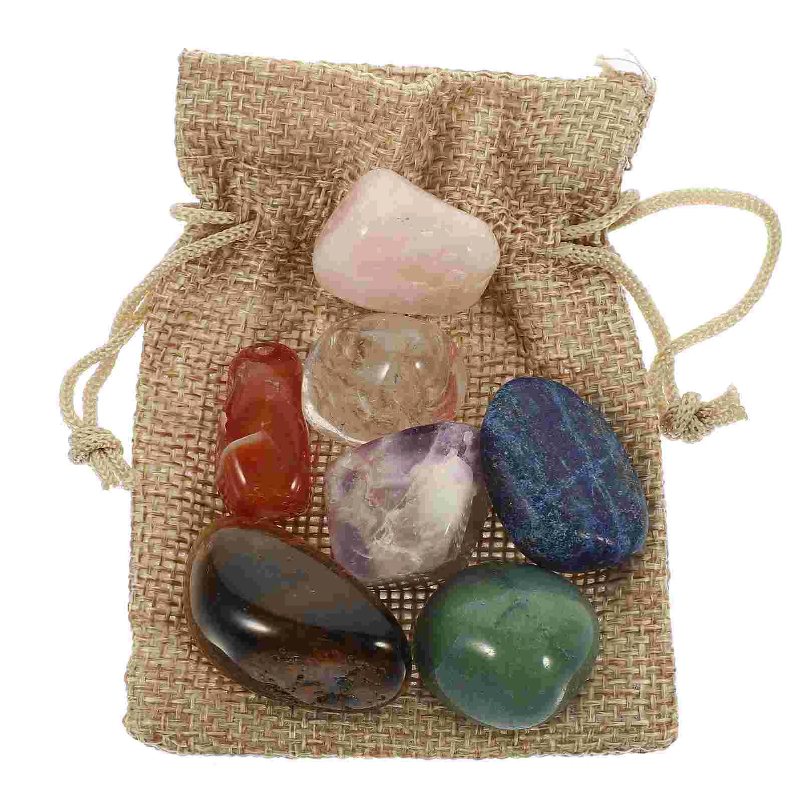 1 Set Multi-function Energy Stones Delicate Chakra Stones Compact Crystal Stones with Bag
1 Set Multi-function Energy Stones Delicate Chakra Stones Compact Crystal Stones with Bag