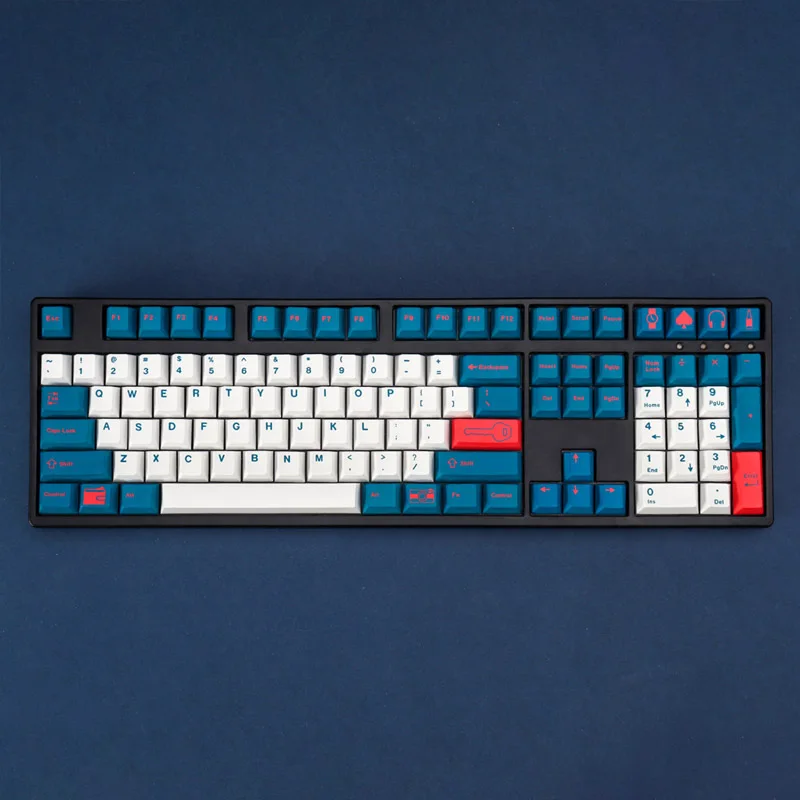 GMK Every Day Carry Theme Keycaps 129 Keys PBT DYE-SUB Cherry Profile Keycap For Mechanical Keyboard Blue White Series Key Caps 
GMK Every Day Carry Theme Keycaps 129 Keys PBT DYE-SUB Cherry Profile Keycap For Mechanical Keyboard Blue White Series Key Caps