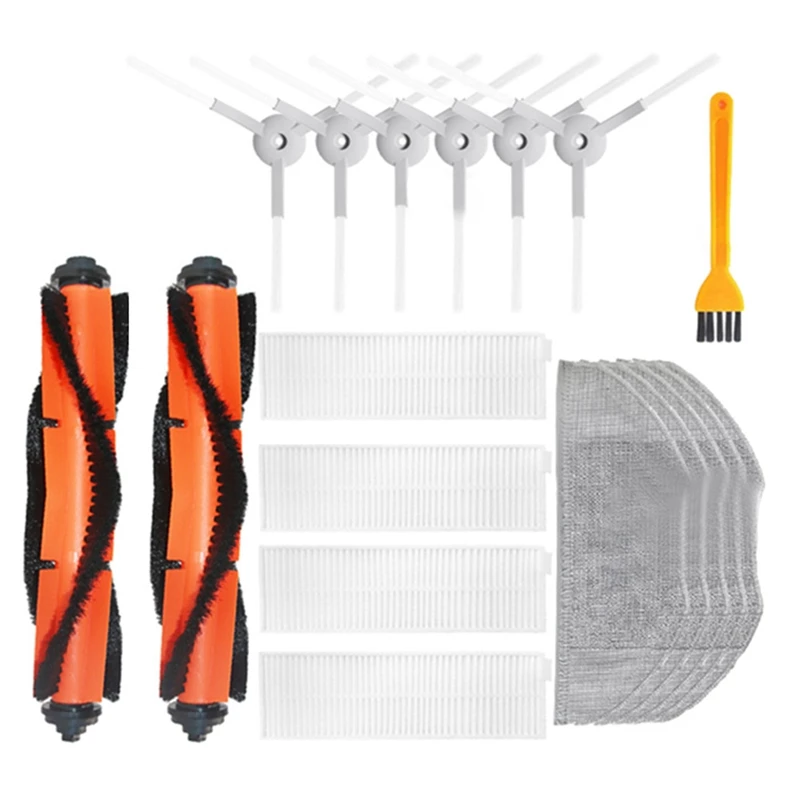Side Brush Filter Kits For Xiaomi Mijia G1 Vacuum Cleaner Accessories Mop Cloth Roll Brush Hepa Filter Spare Sarts
Side Brush Filter Kits For Xiaomi Mijia G1 Vacuum Cleaner Accessories Mop Cloth Roll Brush Hepa Filter Spare Sarts