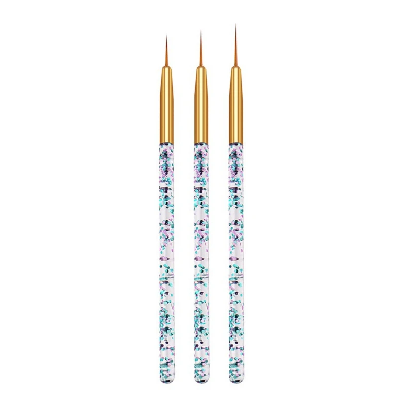 3 Pieces Nail Art Liner Brushes Set Nail Gel Polish Painting Nail Design Brush Pen Set for Pulling Lines,Nail Art Design
3 Pieces Nail Art Liner Brushes Set Nail Gel Polish Painting Nail Design Brush Pen Set for Pulling Lines,Nail Art Design