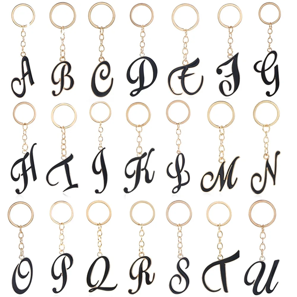 Fashion 26 Letter Metal Keyring Rhinestone Initial Keychain Bag Pendant Charms DIY Accessories Birthday Gifts
Fashion 26 Letter Metal Keyring Rhinestone Initial Keychain Bag Pendant Charms DIY Accessories Birthday Gifts