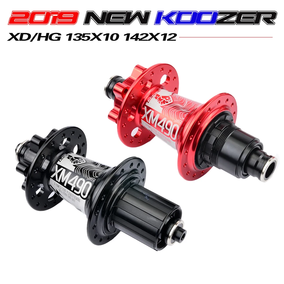 Koozer XM490 hubs 4 bearings MTB mountain bike hub QR 100*15 12*142mm thru 32 holes disc brake bike hub 28 32 36 holes
Koozer XM490 hubs 4 bearings MTB mountain bike hub QR 100*15 12*142mm thru 32 holes disc brake bike hub 28 32 36 holes