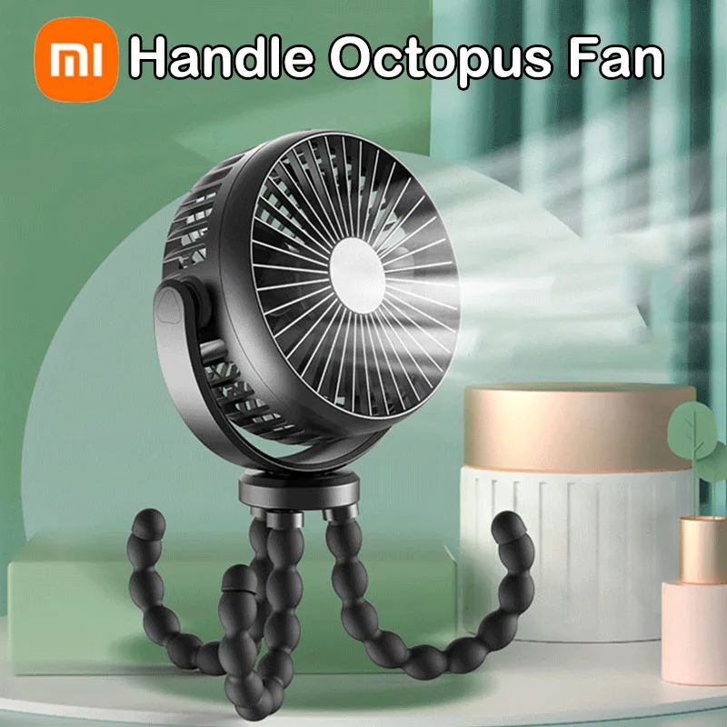 Xiaomi Portable Stroller Fan 5200mAh Battery Powered USB Rechargeable Handheld Fan Mini Ventilator Silent Table Outdoor Cooler
Xiaomi Portable Stroller Fan 5200mAh Battery Powered USB Rechargeable Handheld Fan Mini Ventilator Silent Table Outdoor Cooler