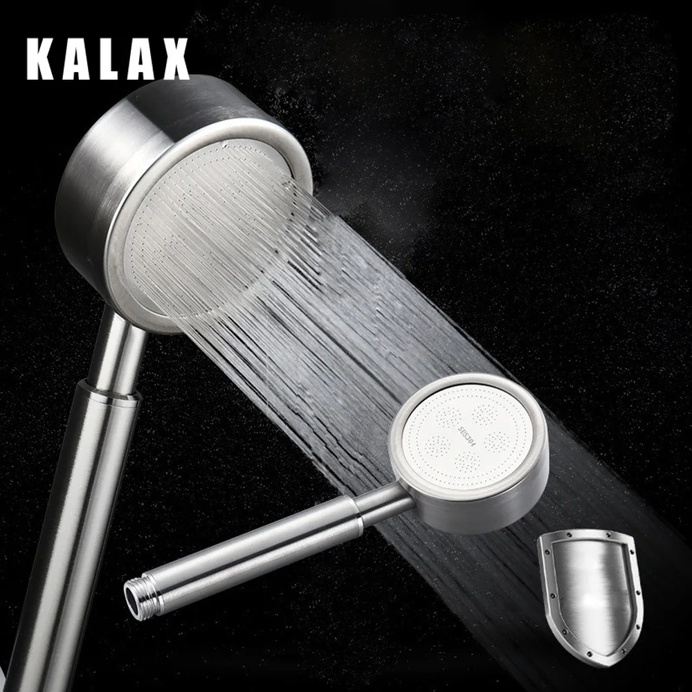 304 Stainless Steel Pressurized Shower Head Household Handheld Anti-Fall Shower Head Water-Saving Rain Shower Bathroom Supplies
304 Stainless Steel Pressurized Shower Head Household Handheld Anti-Fall Shower Head Water-Saving Rain Shower Bathroom Supplies